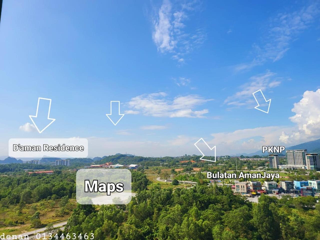 Denan Homestay Casa Kayangan 이포 외부 사진